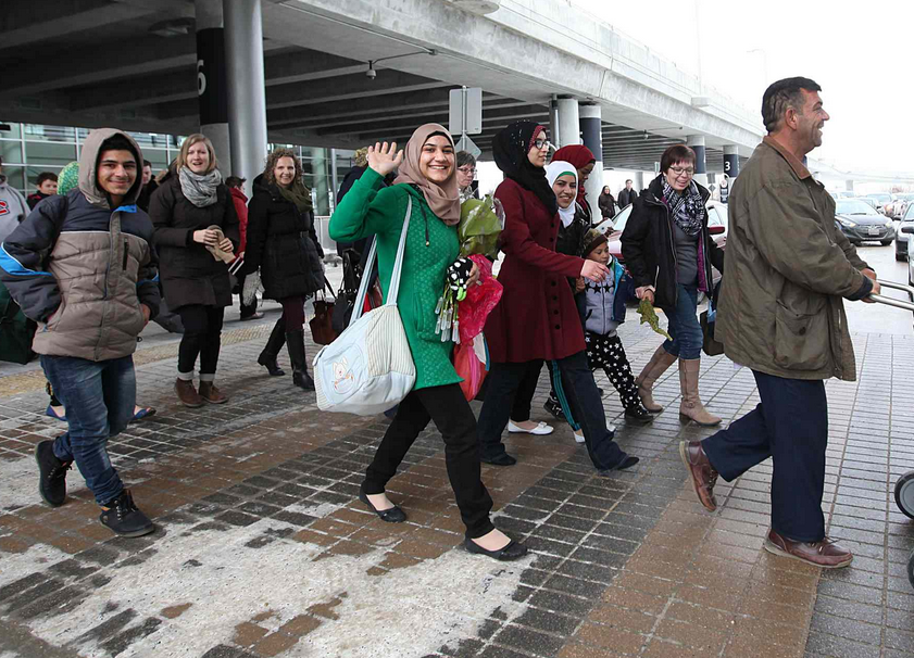 Refugees arrive in Winnipeg
