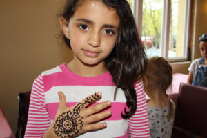 Girl with Henna